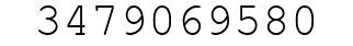 Number 3479069580.