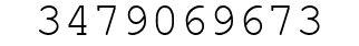 Number 3479069673.