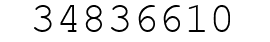 Number 34836610.