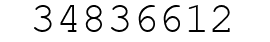 Number 34836612.