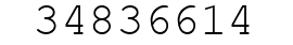 Number 34836614.