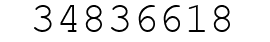 Number 34836618.
