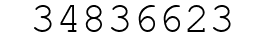 Number 34836623.