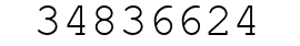 Number 34836624.