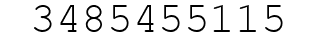 Number 3485455115.