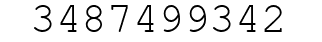Number 3487499342.