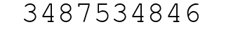 Number 3487534846.