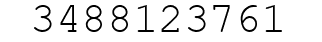 Number 3488123761.