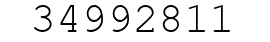 Number 34992811.
