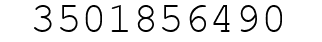 Number 3501856490.