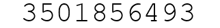 Number 3501856493.
