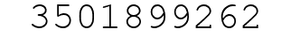 Number 3501899262.