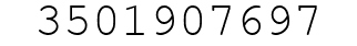 Number 3501907697.