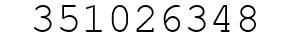 Number 351026348.