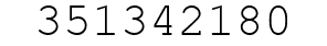 Number 351342180.