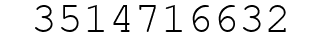 Number 3514716632.