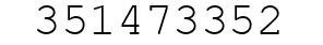 Number 351473352.