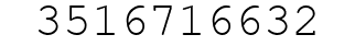 Number 3516716632.