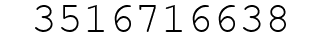 Number 3516716638.