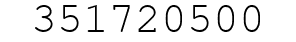 Number 351720500.