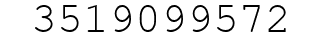 Number 3519099572.