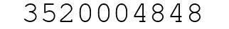 Number 3520004848.