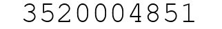 Number 3520004851.