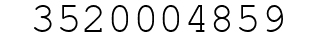 Number 3520004859.