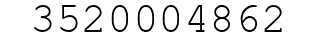 Number 3520004862.