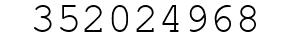 Number 352024968.
