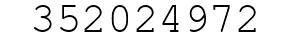 Number 352024972.