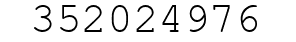 Number 352024976.