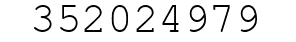 Number 352024979.