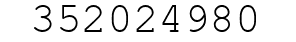 Number 352024980.