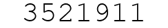 Number 3521911.