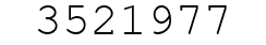 Number 3521977.