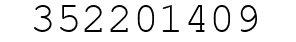 Number 352201409.