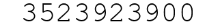 Number 3523923900.