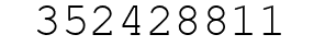 Number 352428811.