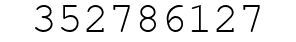 Number 352786127.