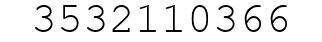 Number 3532110366.