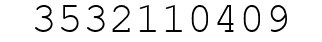 Number 3532110409.