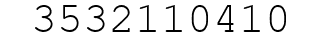 Number 3532110410.