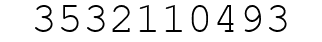 Number 3532110493.