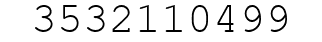Number 3532110499.