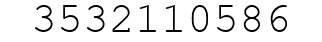 Number 3532110586.
