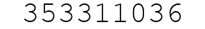 Number 353311036.