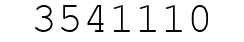 Number 3541110.