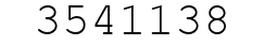 Number 3541138.