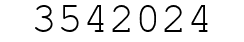 Number 3542024.